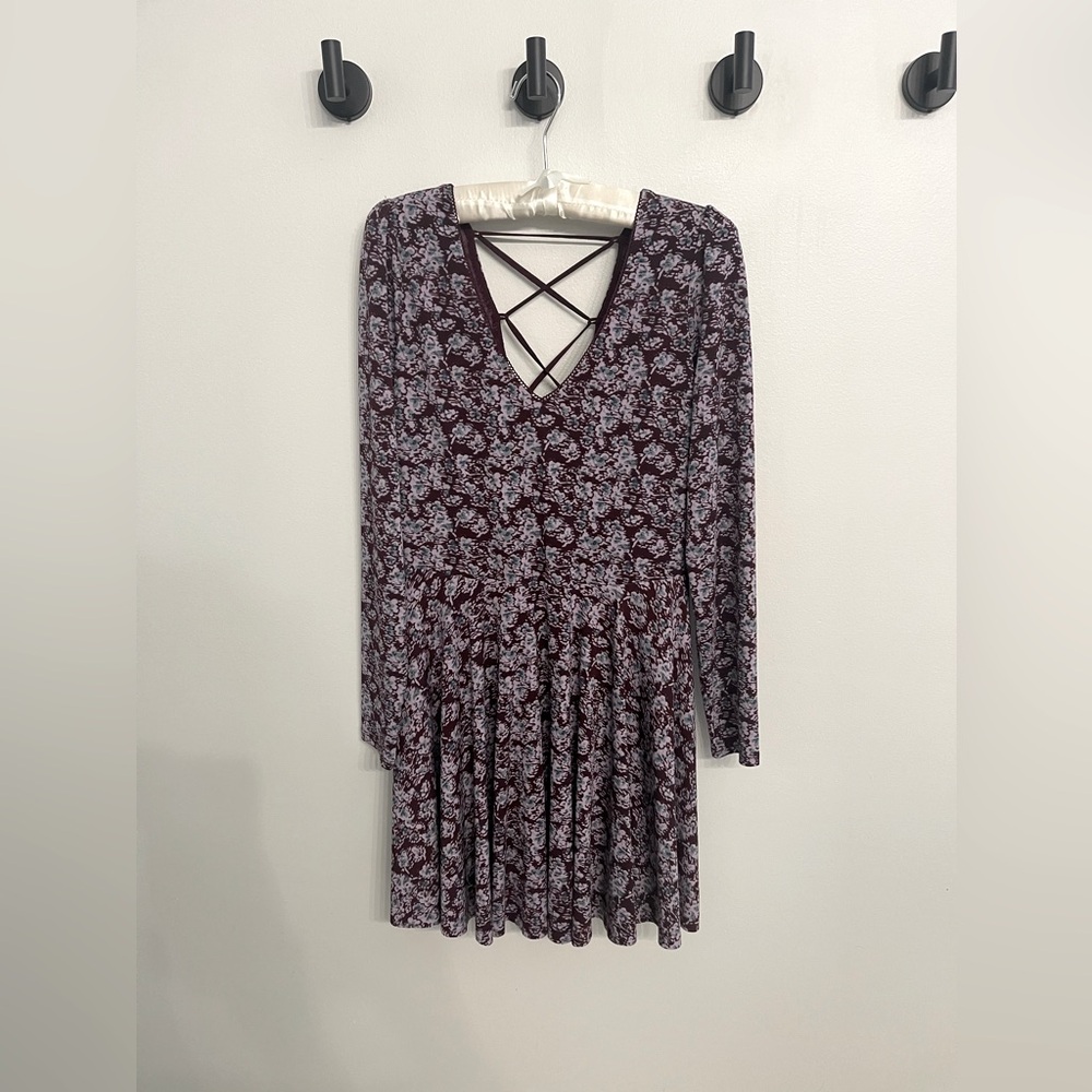 Kimchi Blue- Floral Lace Back Dress- NWOT, Size L